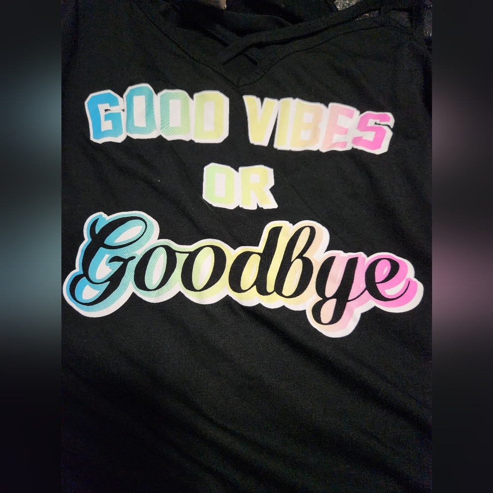 Good vibes or goodbye tanktop